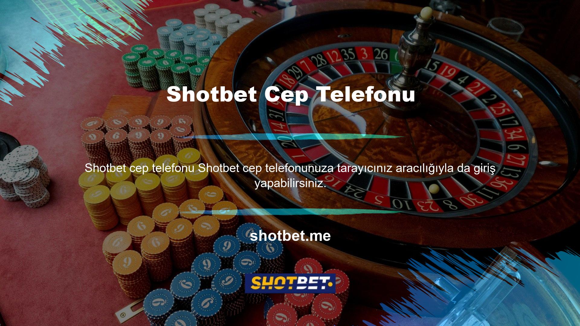 Bahis tutkunları öncelikle telefon üzerinden bahis oynasa da Shotbet her türden müşteriye hitap etmektedir
