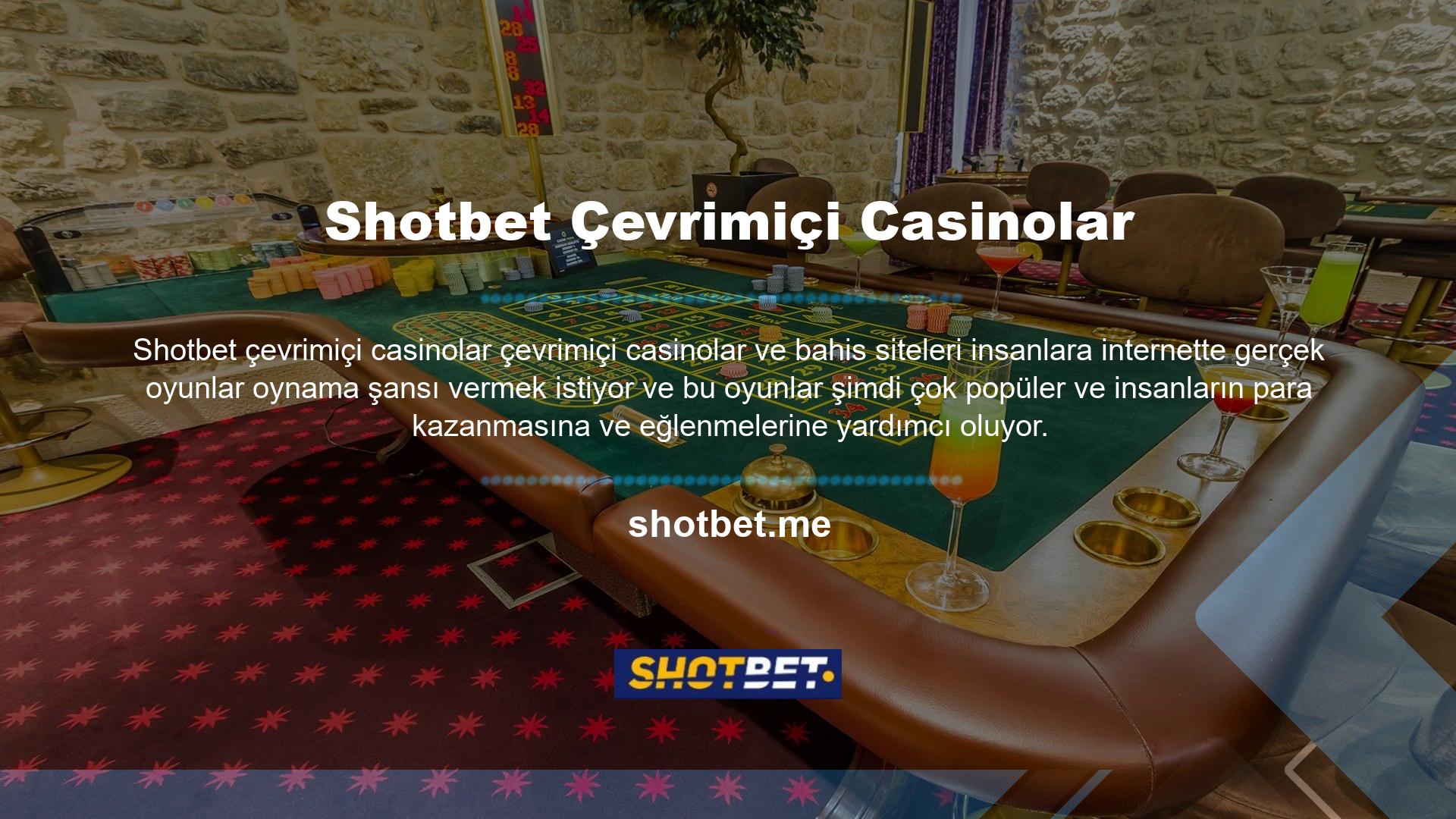 Shotbet her zaman bahis ve casino oyunlarının en son teknoloji ile güncellendiğinden emin olun
