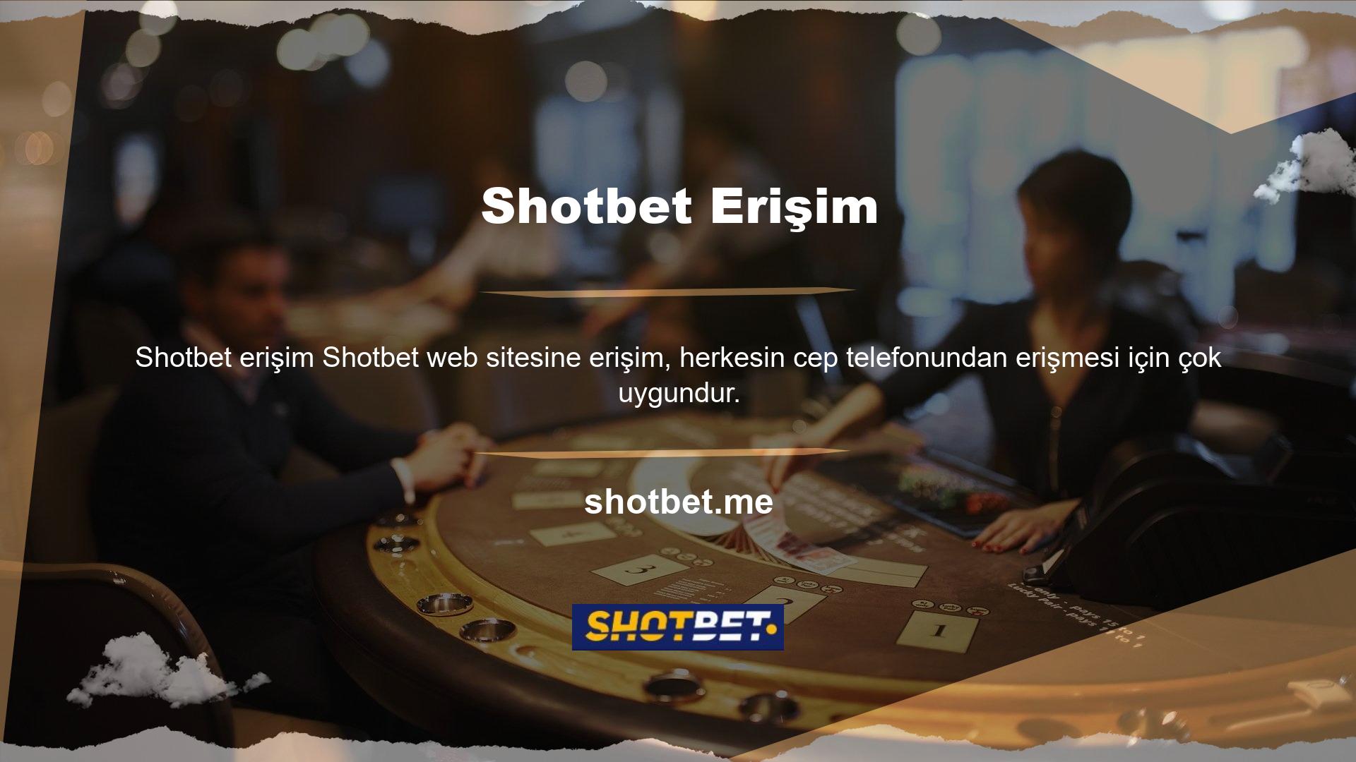 Bir süredir bu alanda faaliyet gösteren Shotbet mobil hizmet uygulaması